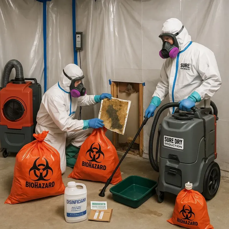 Contaminated Water Handling Protocols process in Saint Helena, CA